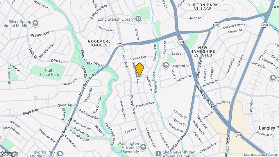 8405 Greenwood Ave Map and Location Details