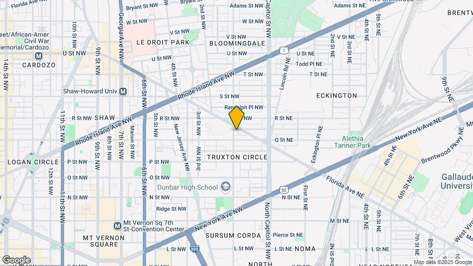 1613 1st St NW Map and Location Details