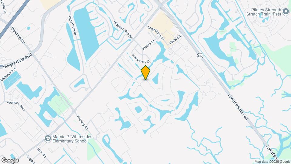 1260 Palmetto Peninsula Dr Map and Location Details