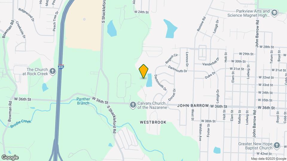 The Peaks at Little Rock Mapa y Detalles de la Ubicación