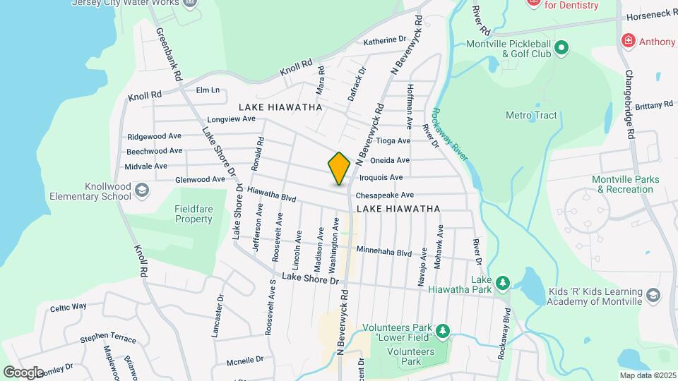 87 N Beverwyck Rd Map and Location Details
