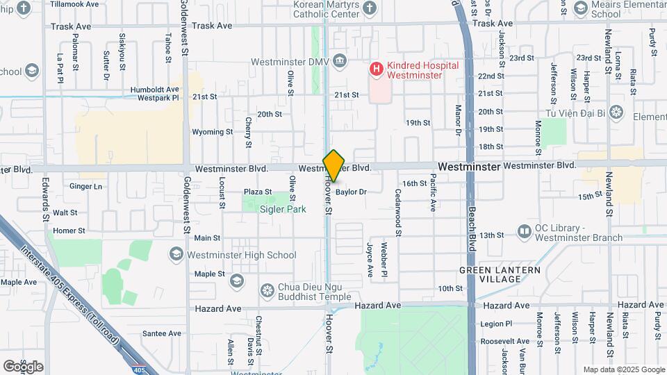 7511 Baylor Dr Map and Location Details