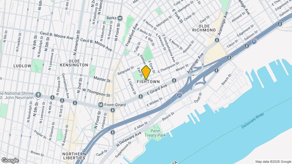 439 Moyer St Map and Location Details