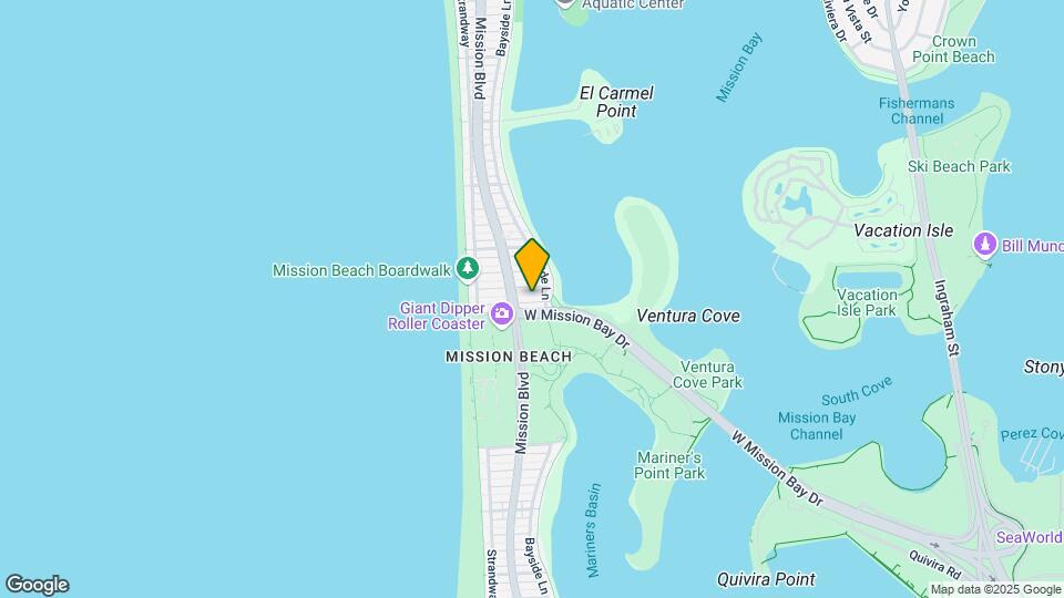 825 Island Ct Map and Location Details