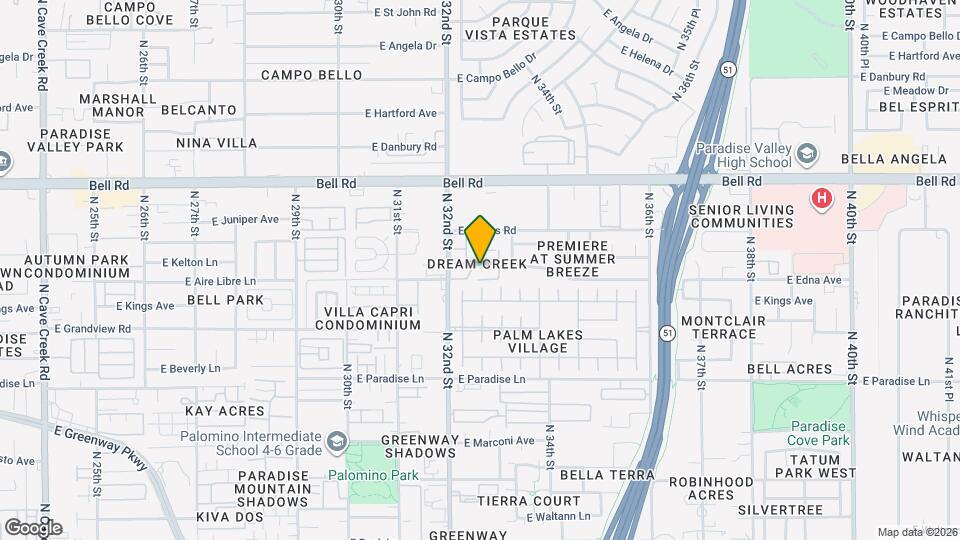 3301 E Kelton Ln, Unit 71 Map and Location Details