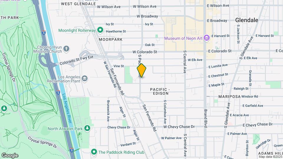 521 S Pacific Ave Map and Location Details