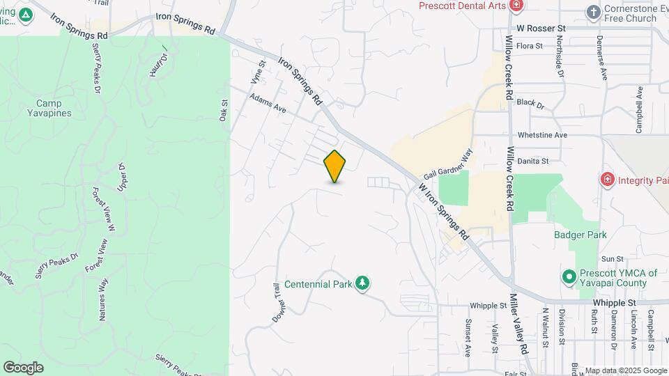 1316 Rockwood Dr Map and Location Details