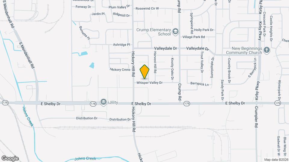 5962 Whisper Valley Dr Map and Location Details