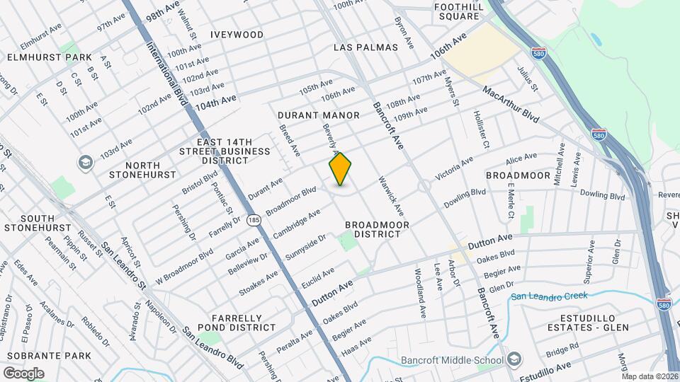 330 Broadmoor Blvd Map and Location Details