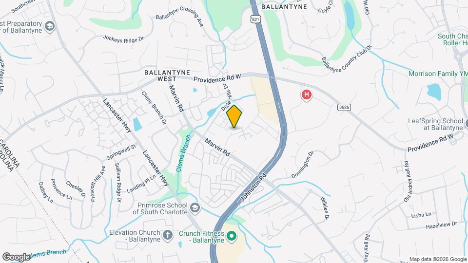 15366 Ballancroft Pky Mapa y Detalles de la Ubicación