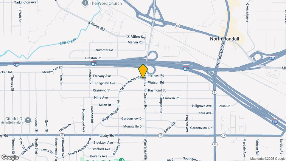 5044 Warrensville Center Rd Map and Location Details