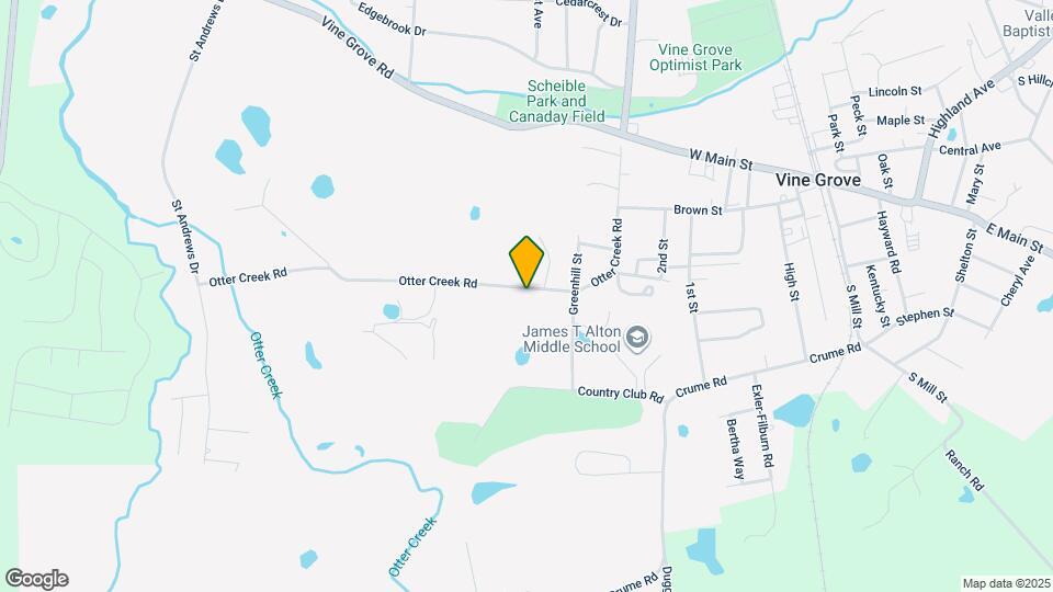 818 Otter Creek Rd Map and Location Details