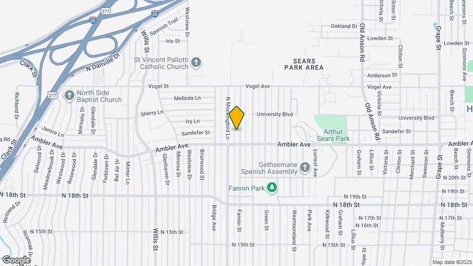 2242 Fannin St Map and Location Details