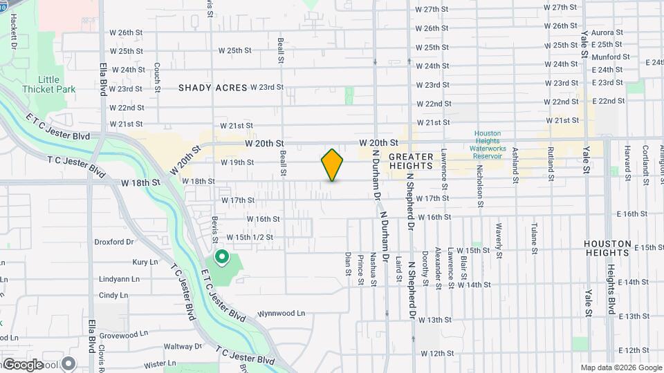 918 W 18th St, Unit 1-3306 Map and Location Details