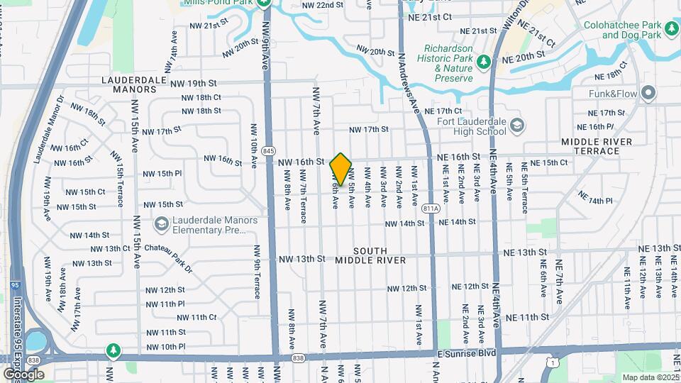 1500 NW 6th Ave Map and Location Details