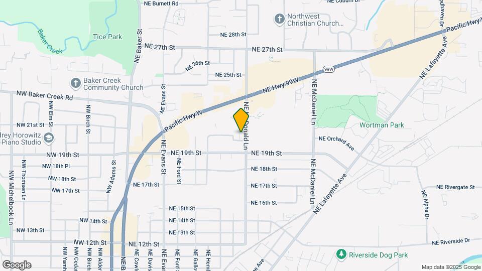 2019 NE McDonald Ln Map and Location Details