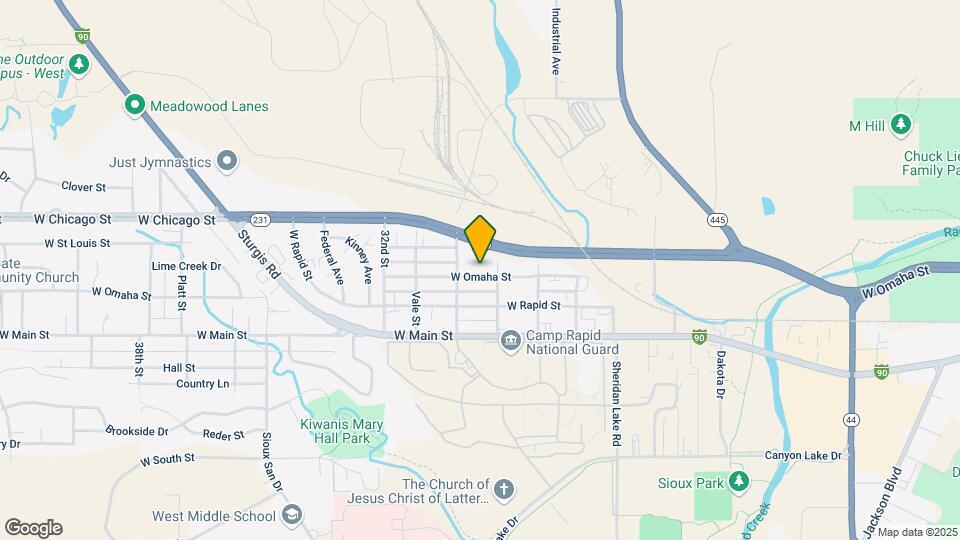 2914 W Omaha St Mapa y Detalles de la Ubicación