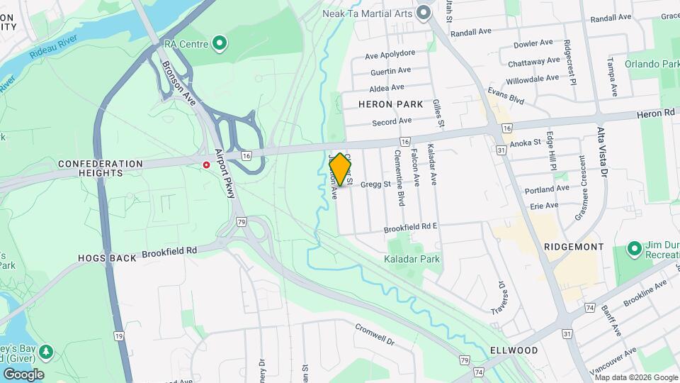 970 Gregg St Map and Location Details