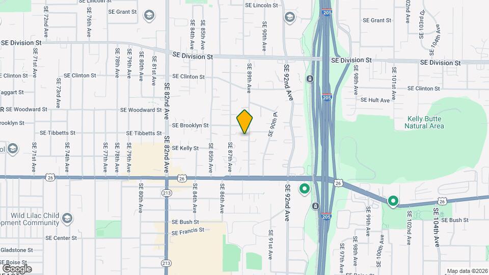 3105 SE 89th Ave Map and Location Details