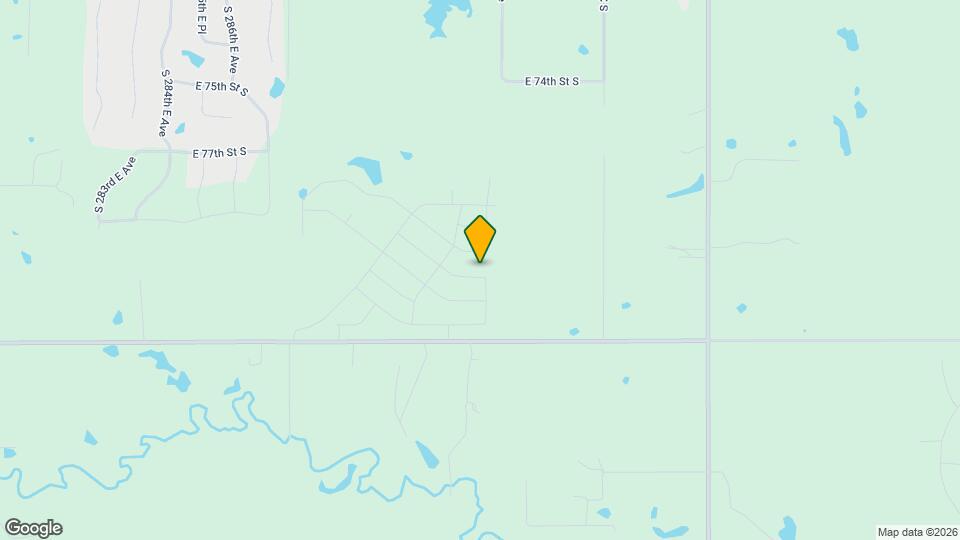 29529 E 79th St S Map and Location Details