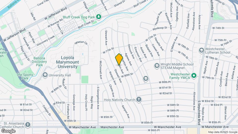 7901 Westlawn Ave Mapa y Detalles de la Ubicación