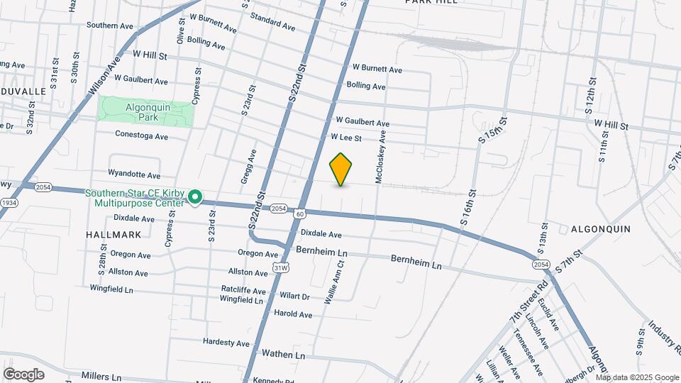 1802 La Salle Pl Map and Location Details