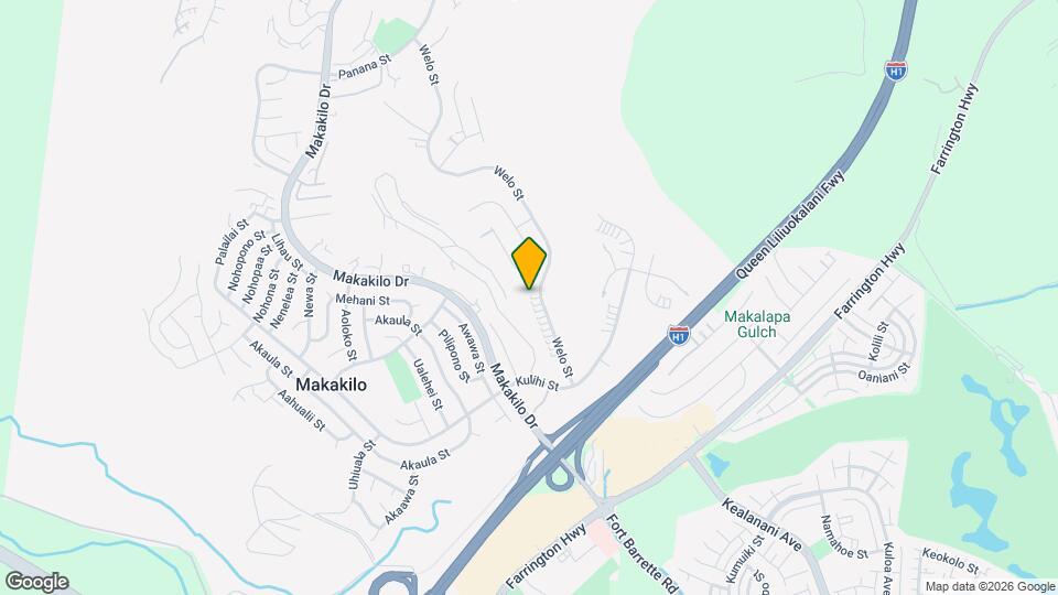 92-640-640 Welo St Map and Location Details