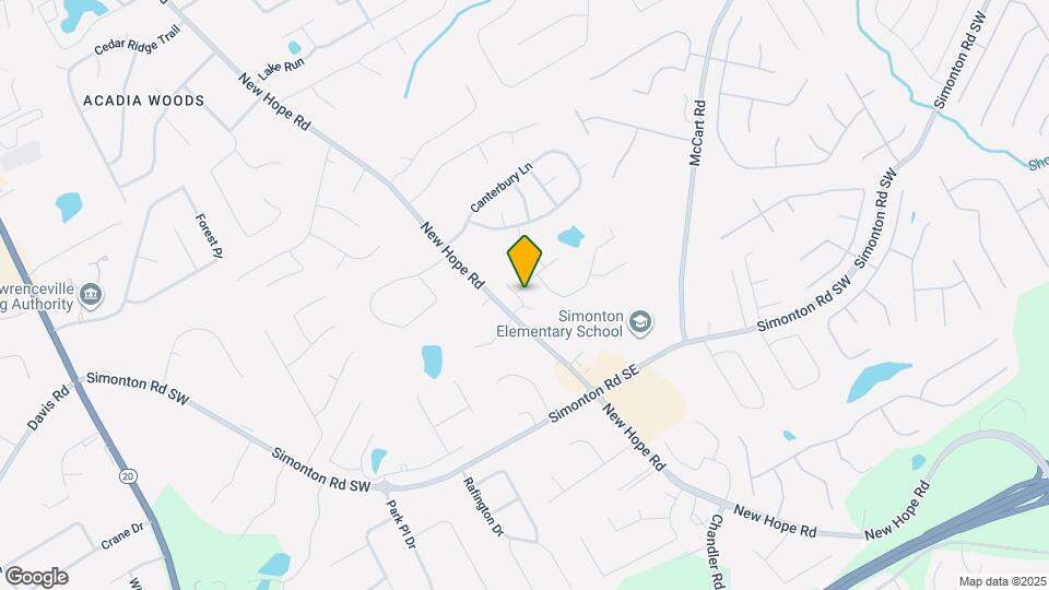 652 Adams Landing Ct Mapa y Detalles de la Ubicación