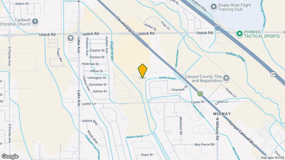 4607 Highgarden Wy Map and Location Details