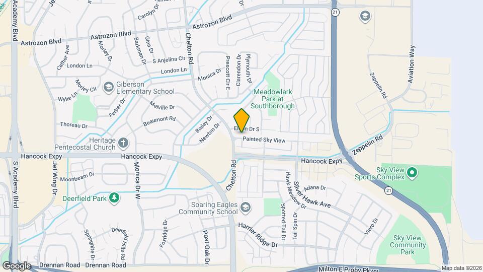 4738 Painted Sky Vw Map and Location Details