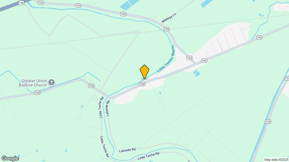 1971 LA-742 Map and Location Details