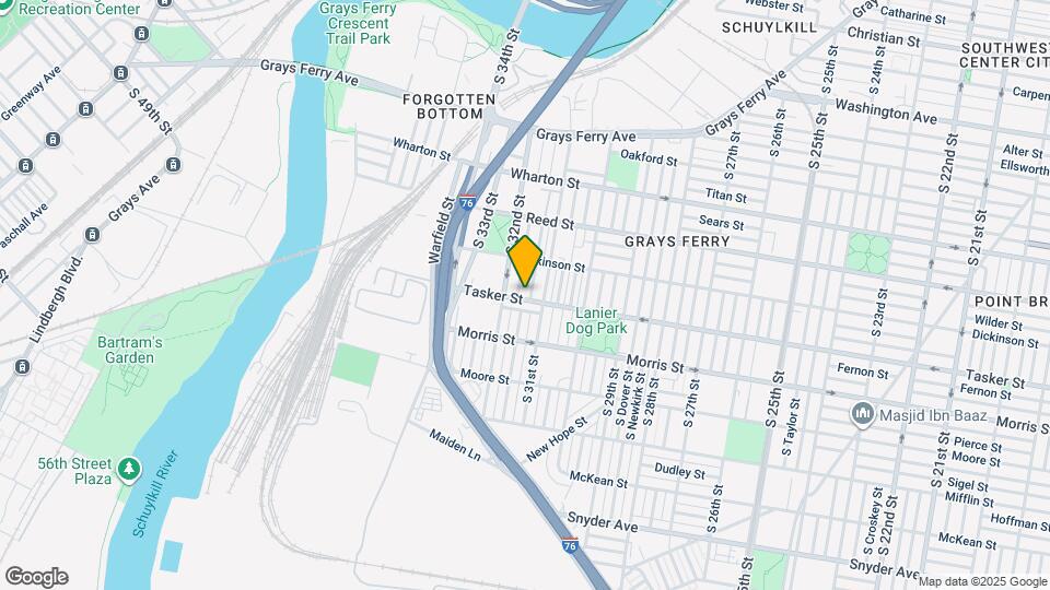 3117 Tasker St Map and Location Details