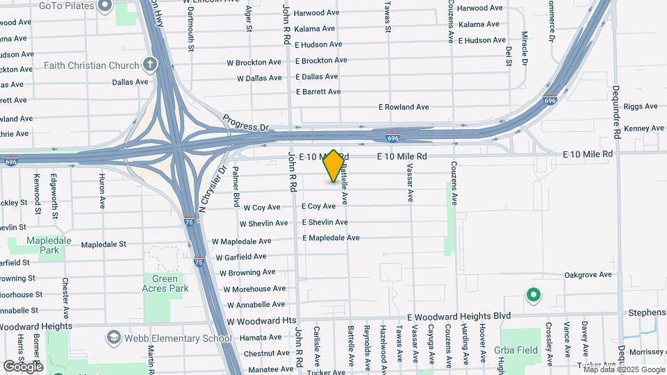 125 E Brickley Ave Map and Location Details