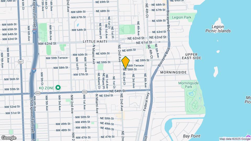 238 NE 58th St Map and Location Details