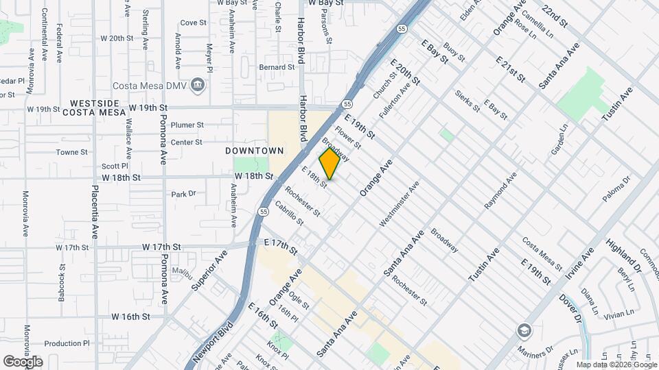 146 E 18th St Map and Location Details