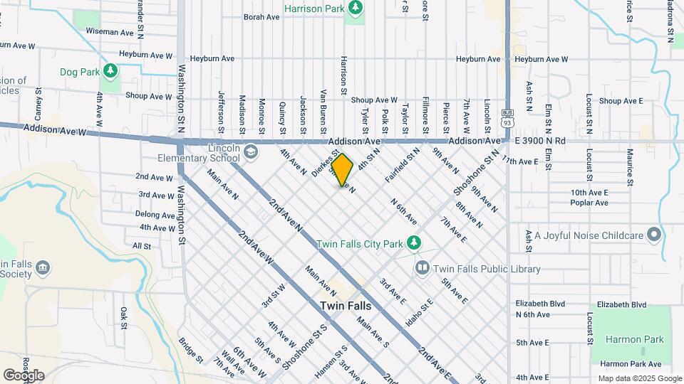 430 Eden St N Map and Location Details