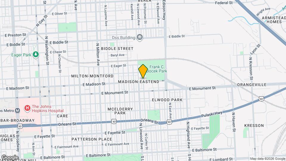 2920 E Madison St Map and Location Details