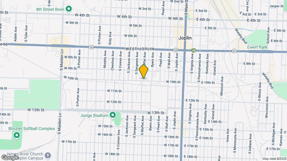 902 S Moffet Ave-Unit -902 S Moffet - B Map and Location Details