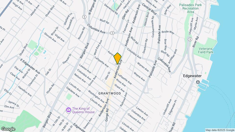 755 Anderson Ave Map and Location Details