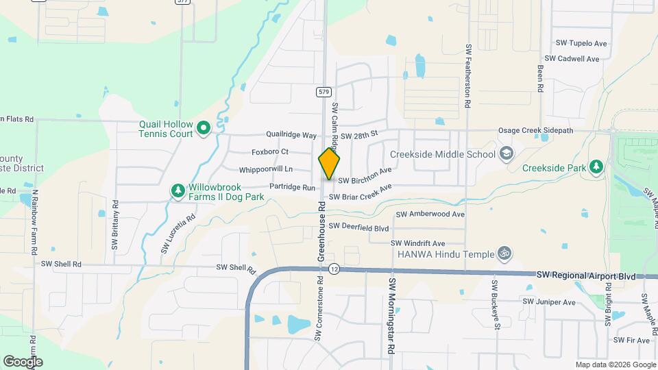 3200 SW Calm Ridge Rd Map and Location Details