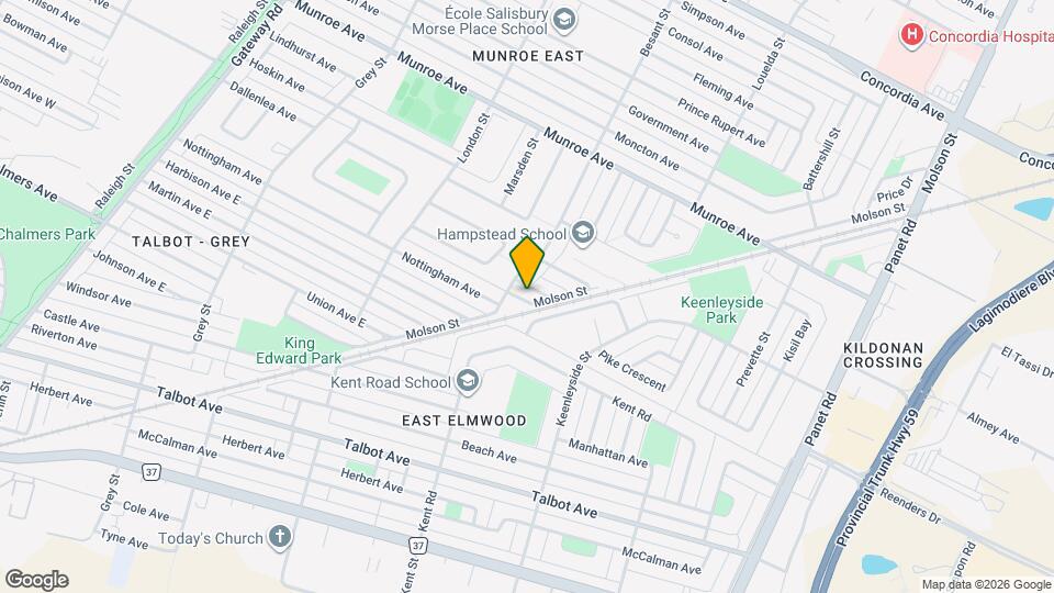 900 Norwich Av Map and Location Details