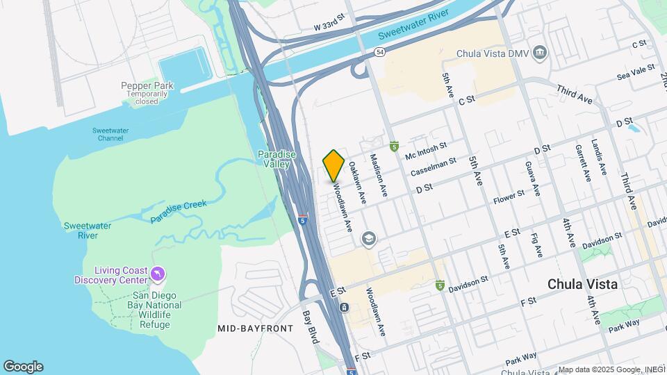 A Point of View Map and Location Details