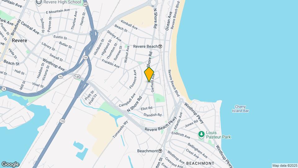 1656 N Shore Rd, Unit 1 Mapa y Detalles de la Ubicación