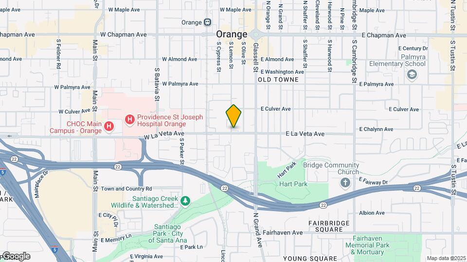 235 W La Veta Ave Map and Location Details