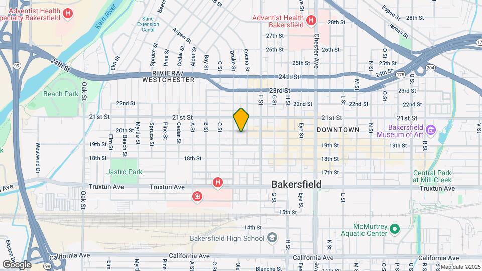 2015 20th St Map and Location Details