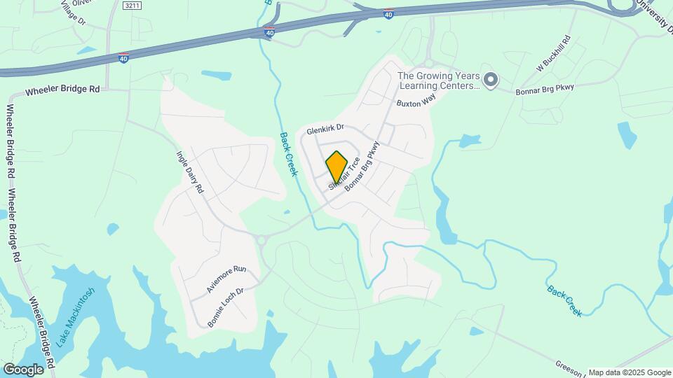 2038 Sinclair Trce Map and Location Details