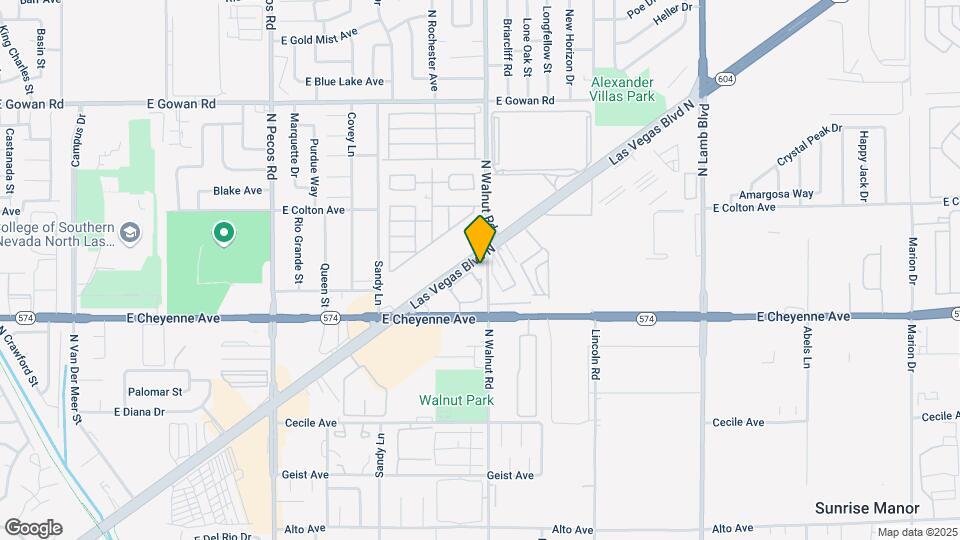 CHEYENNE TRAILS Mapa y Detalles de la Ubicación