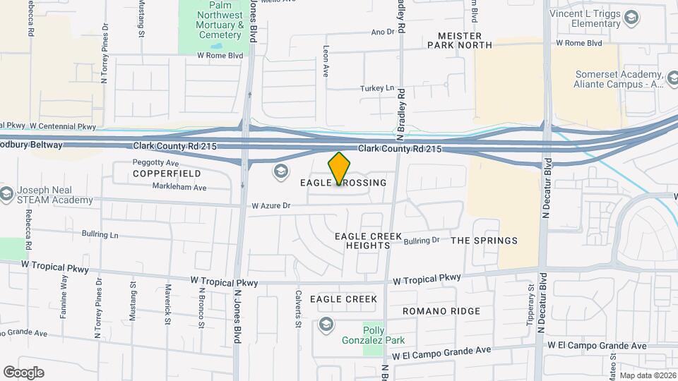 5608 W Raven Creek Ave Map and Location Details