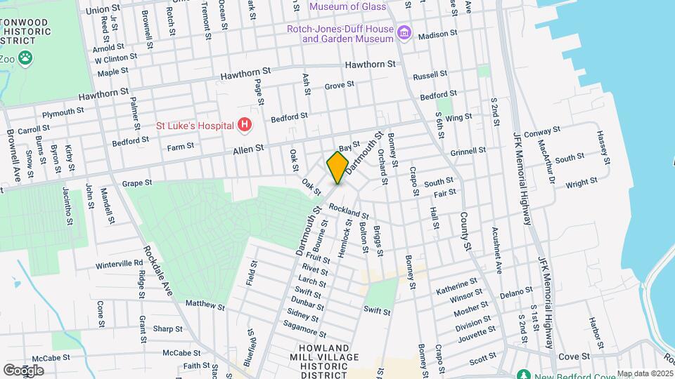 128 Dartmouth St Map and Location Details