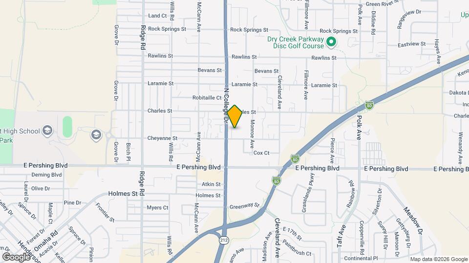 4014 Cheyenne St Map and Location Details